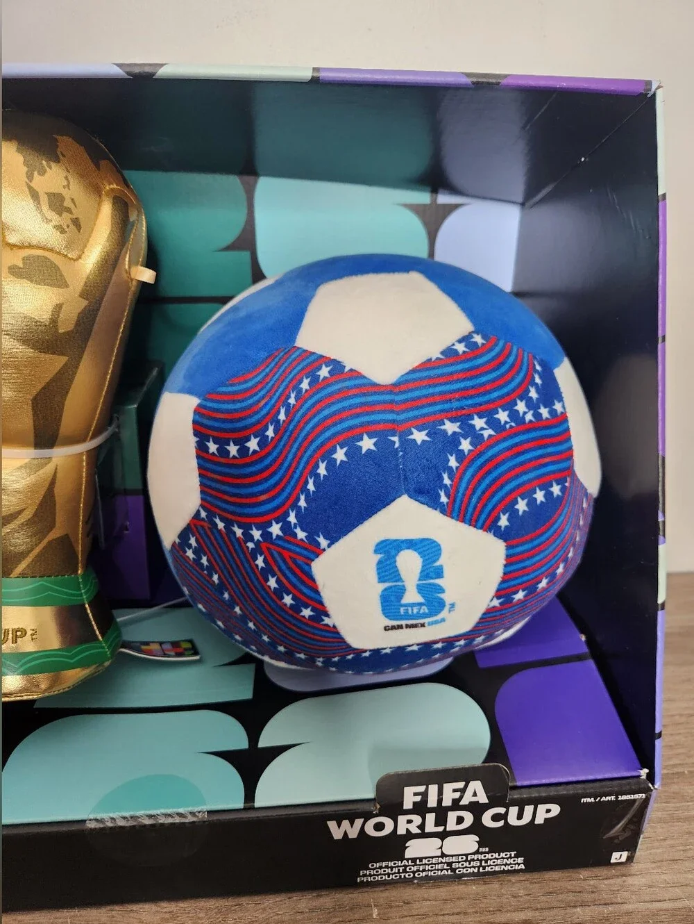 World Cup FIFA 26 USA Plush 3 Pack Set
